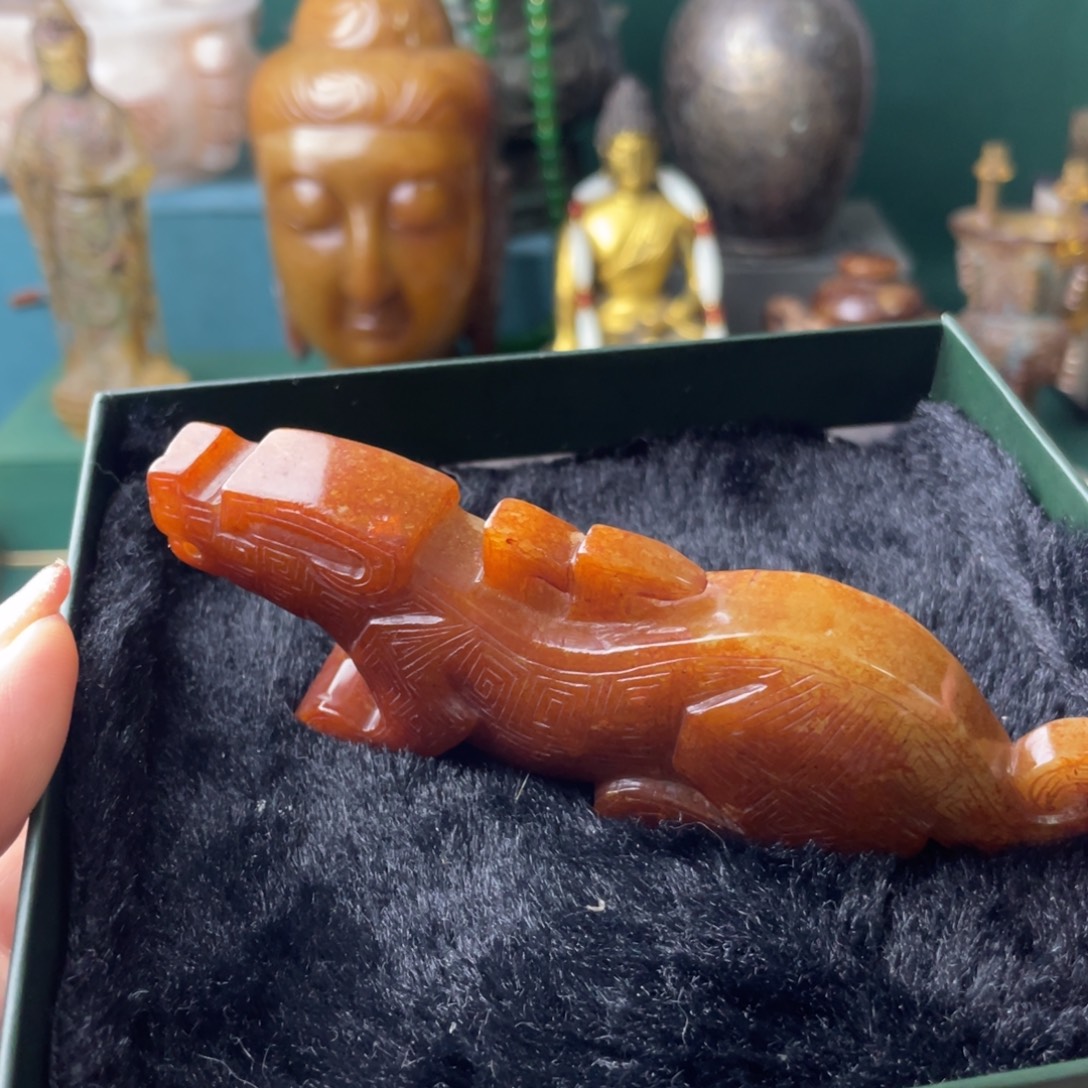 三***堂和田玉未镶嵌挂件