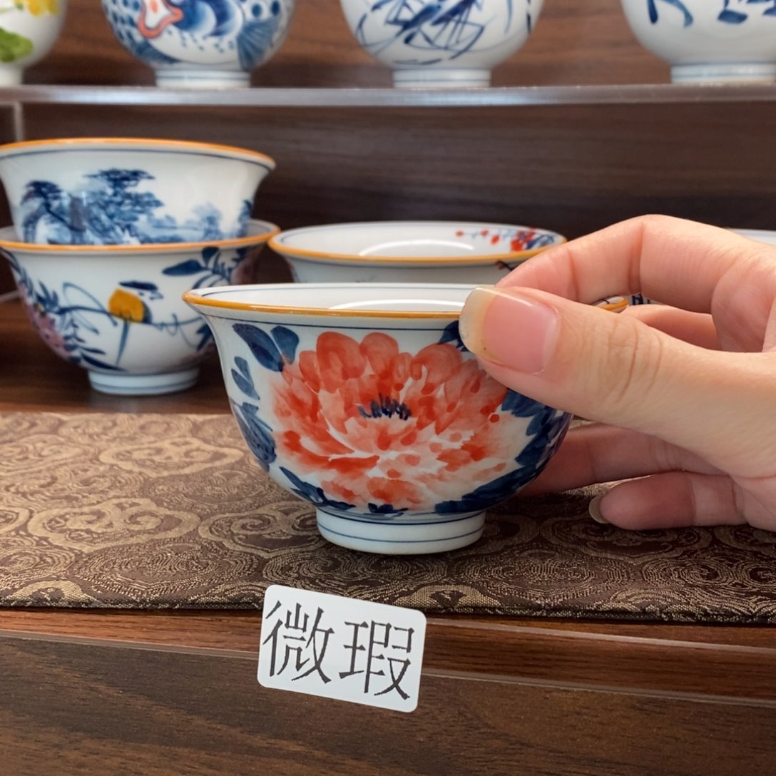 釉下彩手工绘制手工绘制