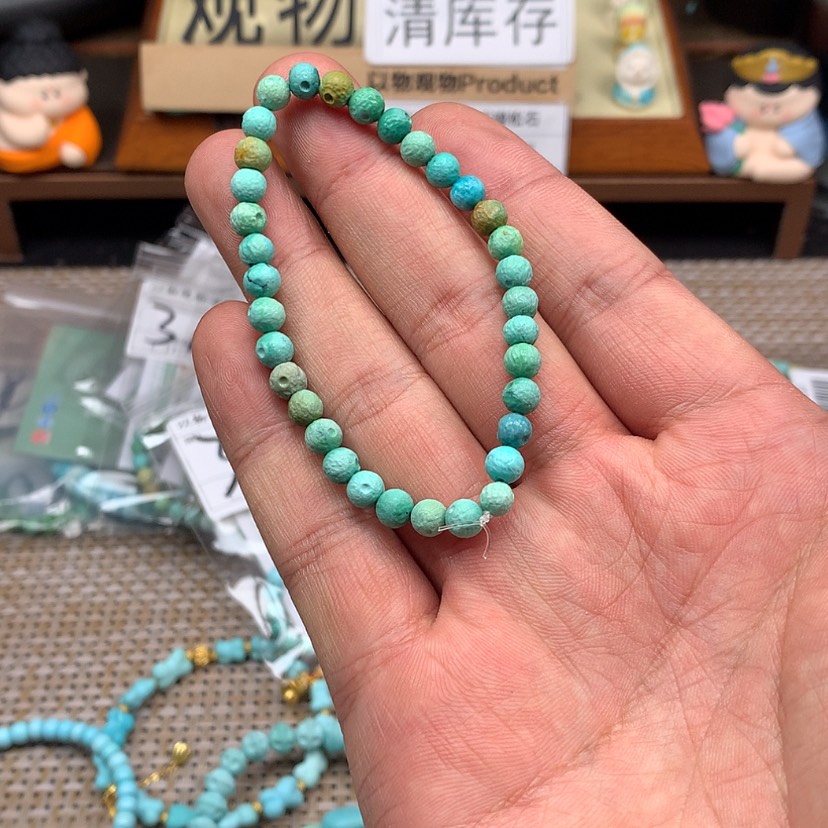 【闪购商品】绿松石颈饰未镶嵌86