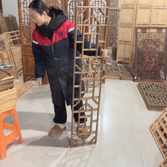 闲***鹤香榧木一对特价包邮