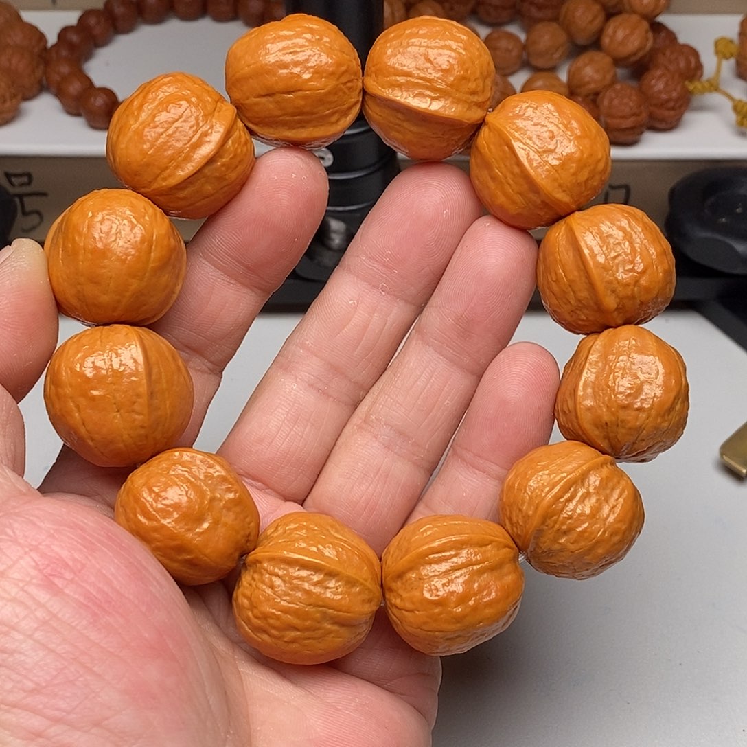 木质文玩核桃2.5木鱼