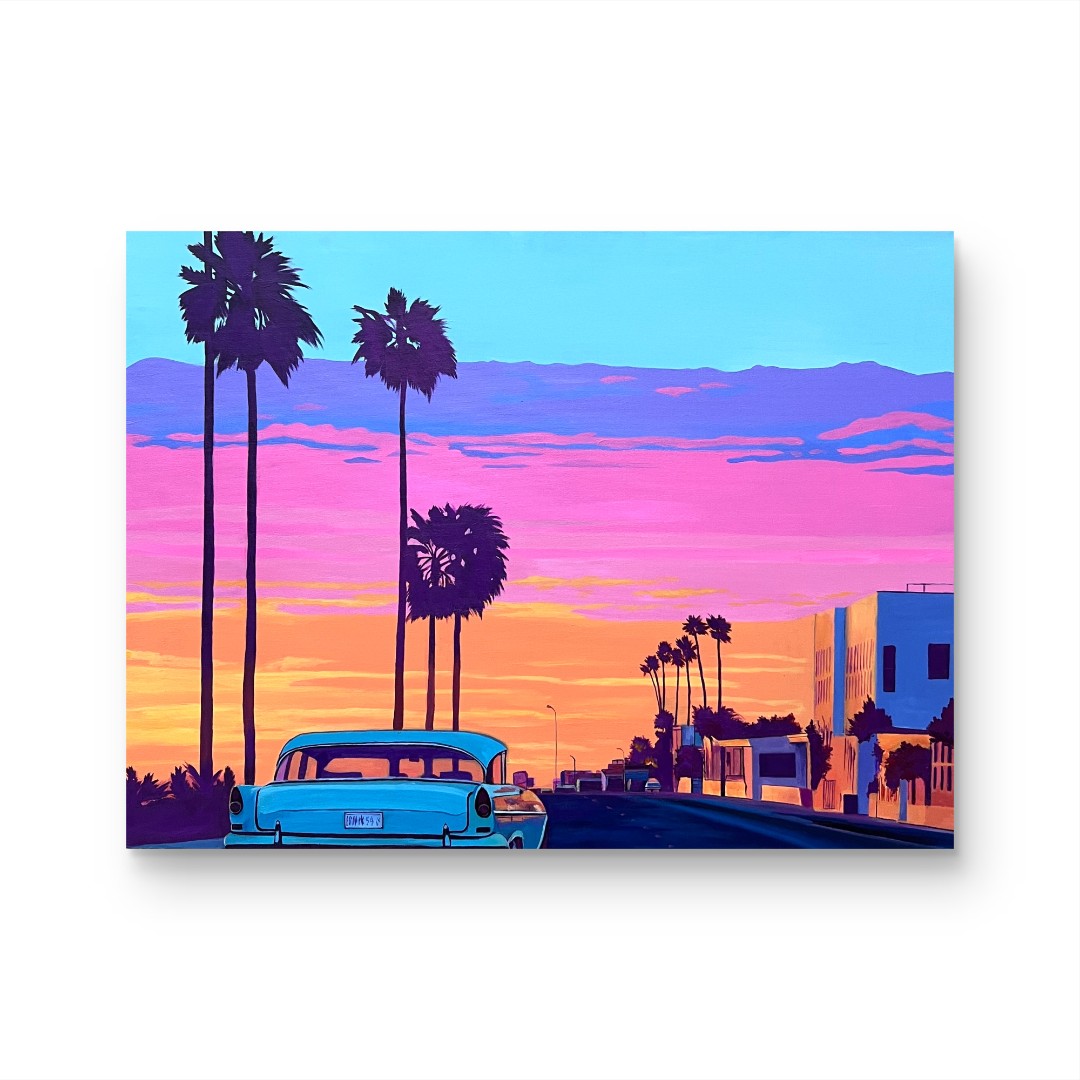 【Cali vibe】“75*100” No.55纯手绘挂画