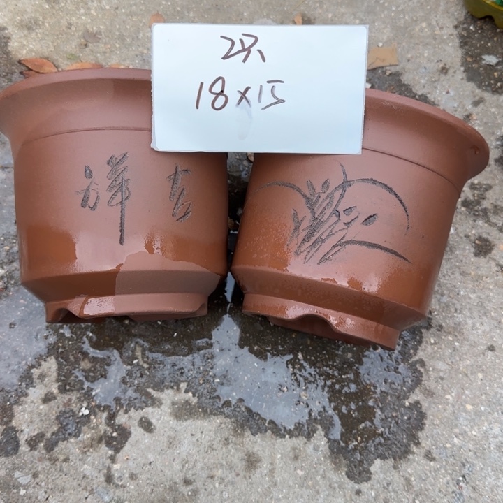 紫砂花盆特价商品