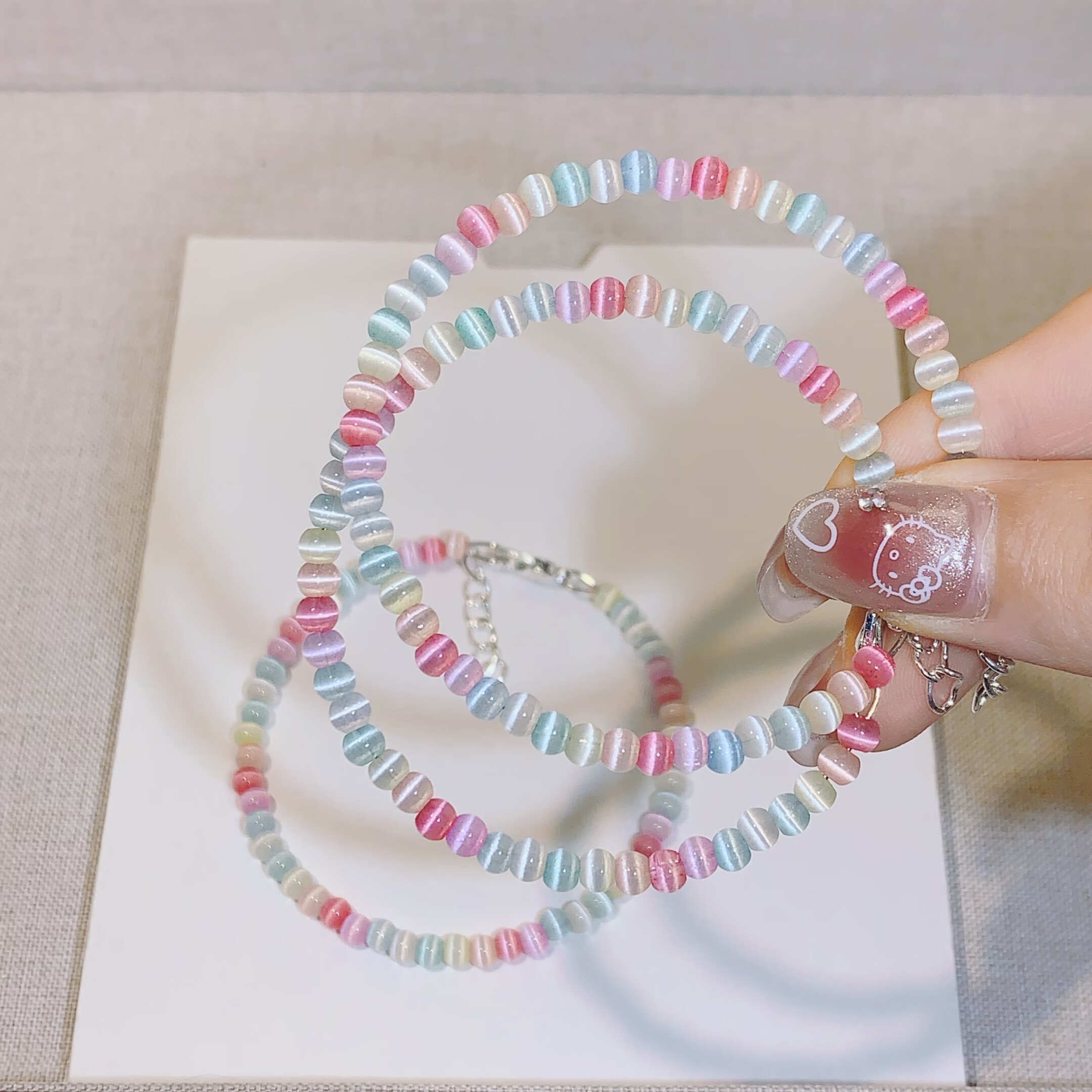 ｛织梦小花朵｝手工串珠新人场（默认微瑕 完美主义者慎拍）