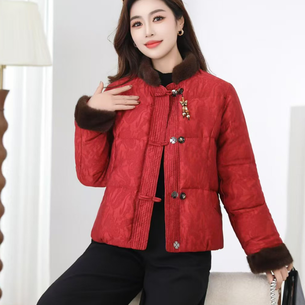 新款石墨烯棉服，m10国风款，休闲时尚