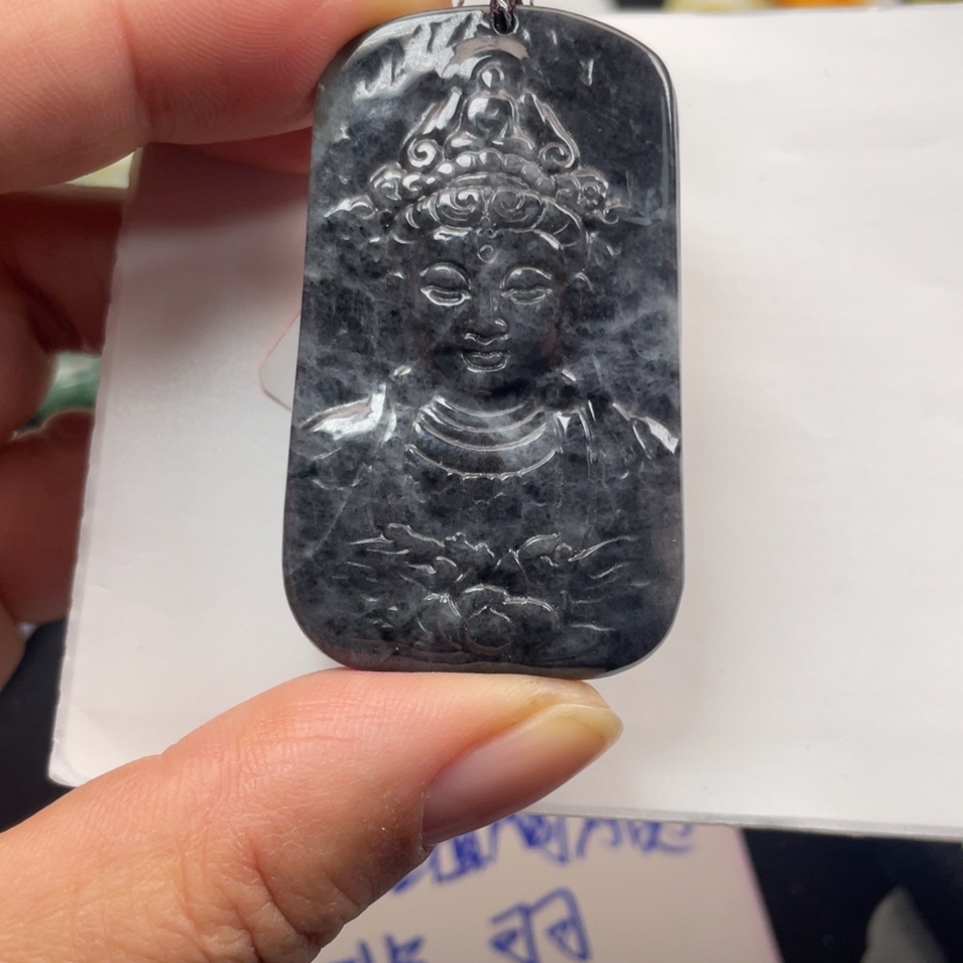 翡翠未镶嵌颈饰翡翠吊坠