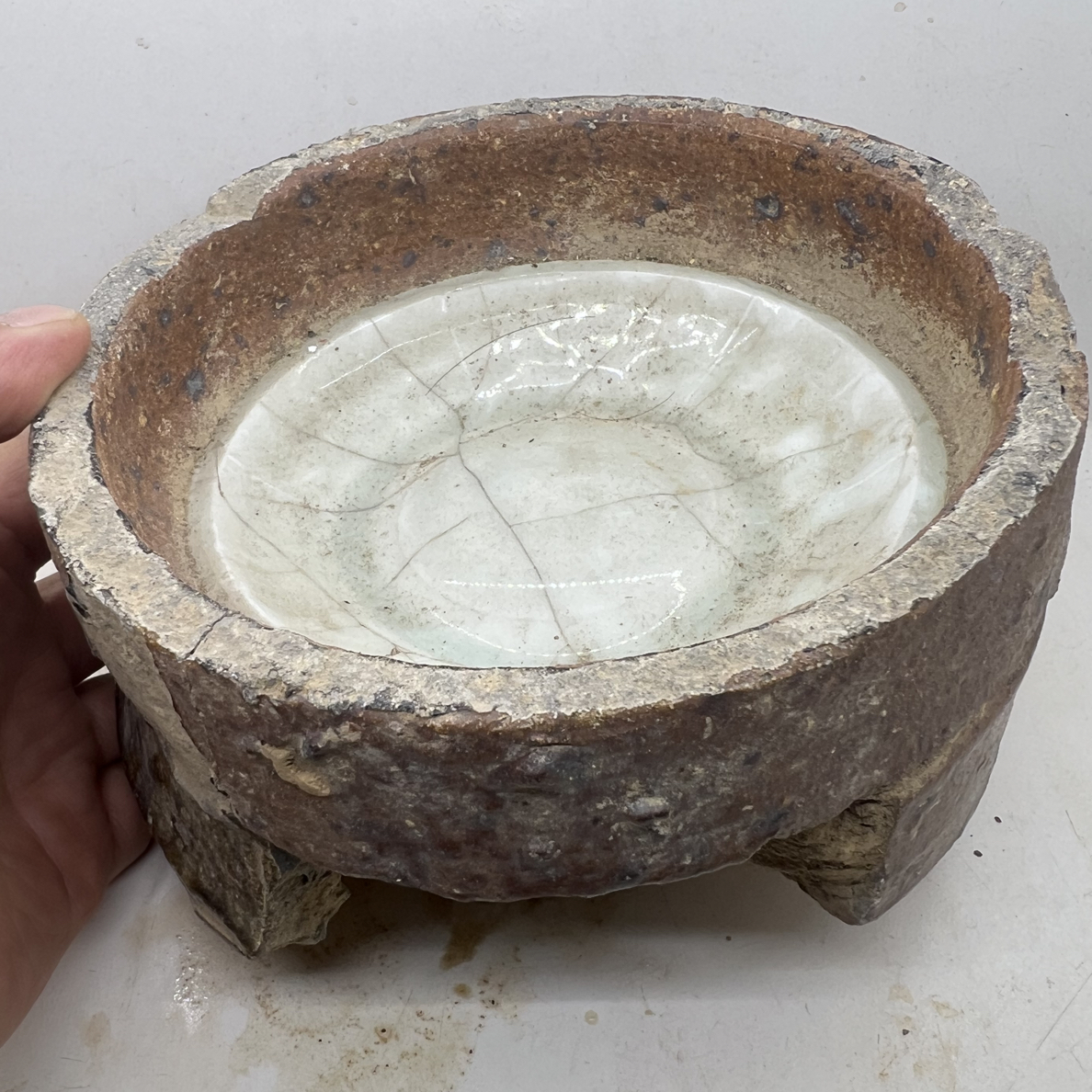 影青匣钵瓷片标本