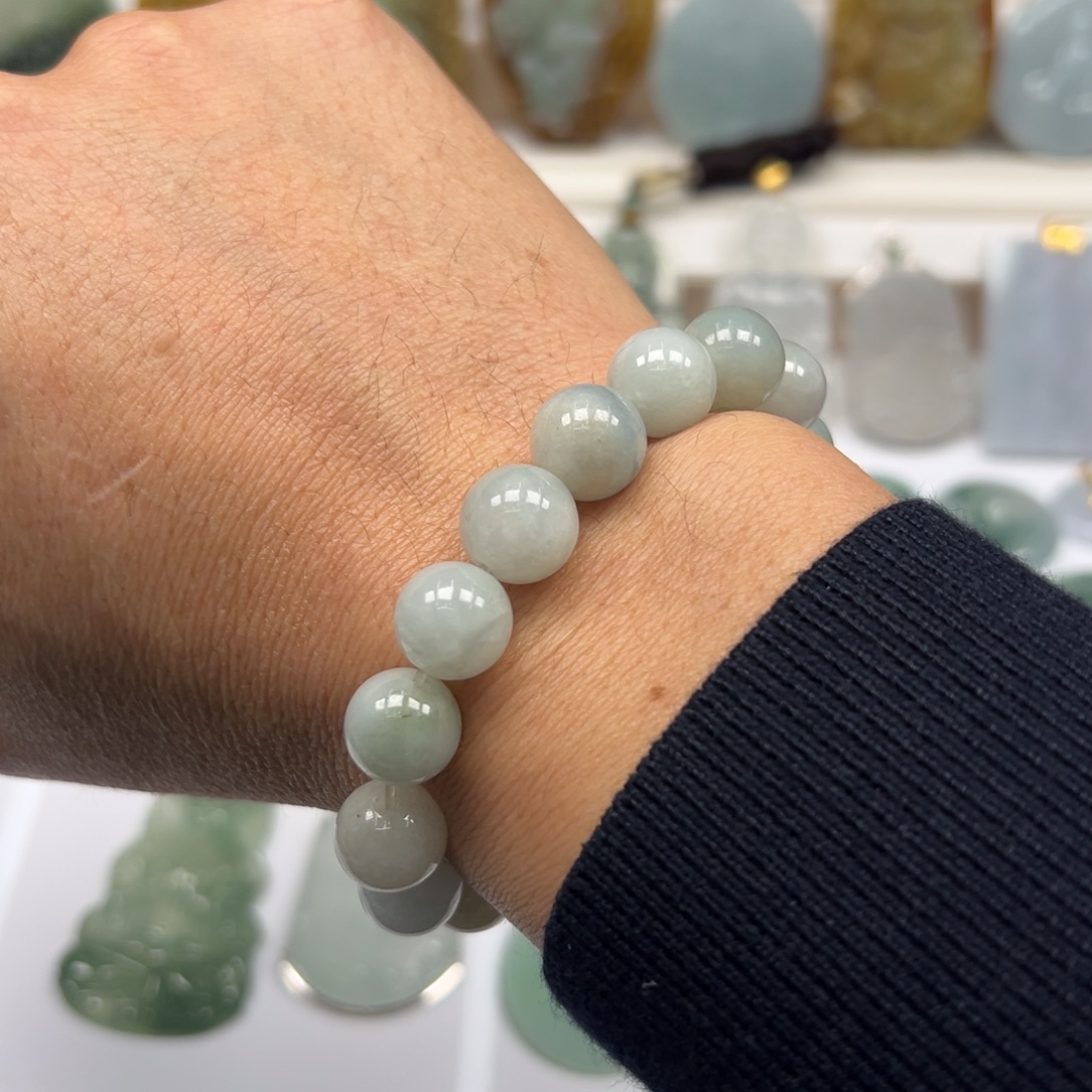 翡翠未镶嵌手链翡翠