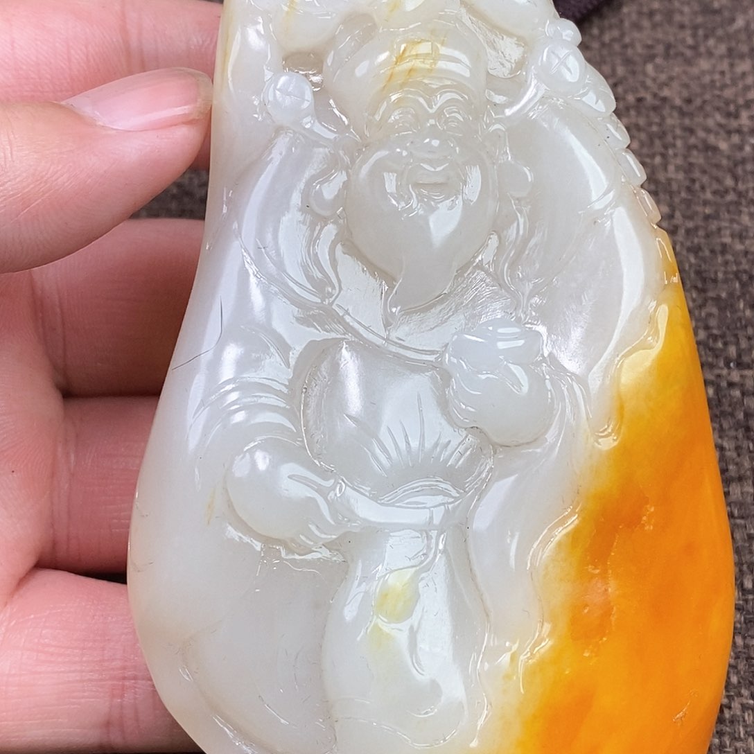 和田玉挂件未镶嵌