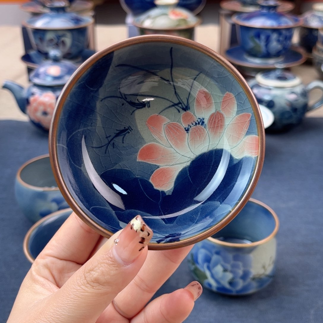 杯景德镇陶瓷杯子