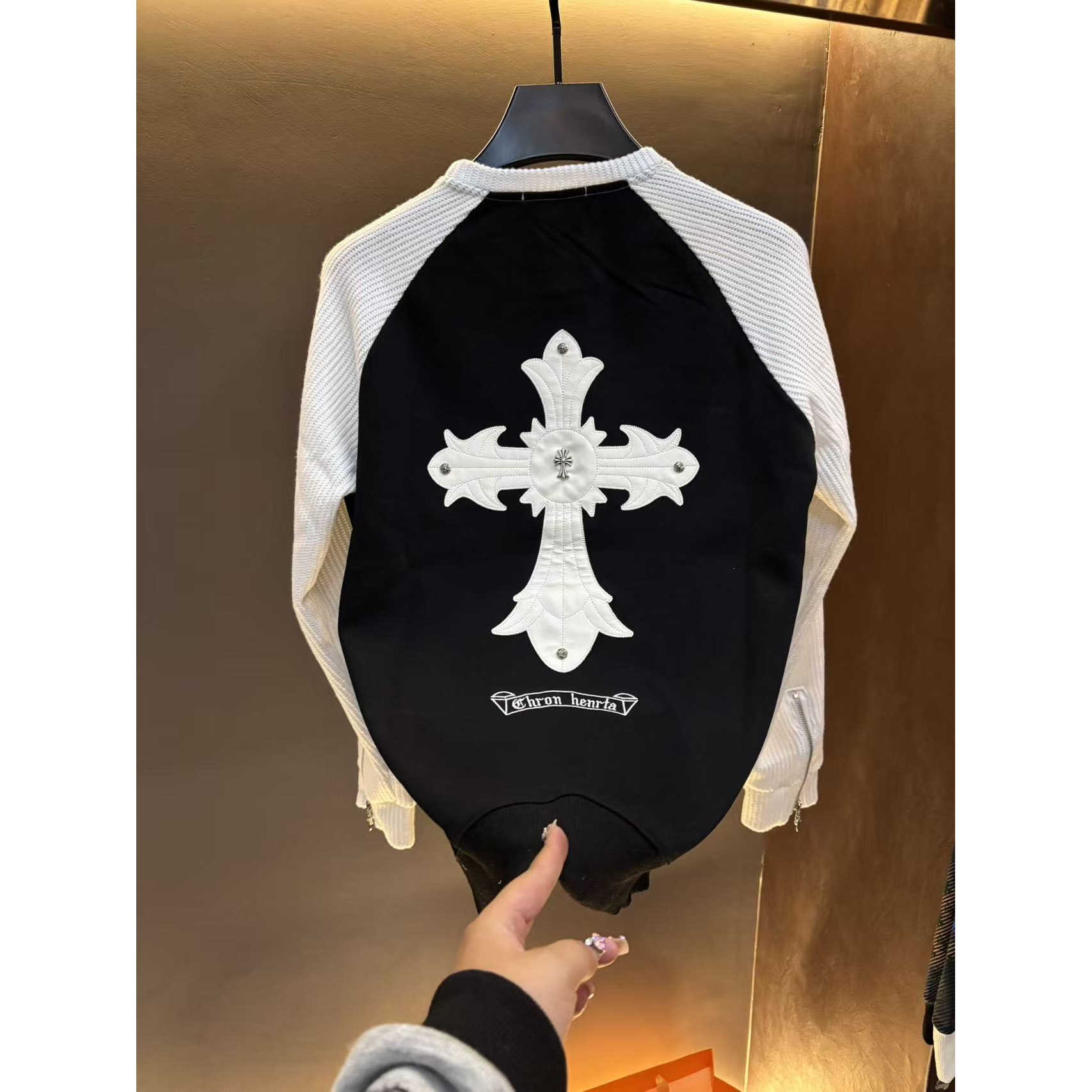 男士秋季新款轻奢休闲百搭修身时尚卫衣F721