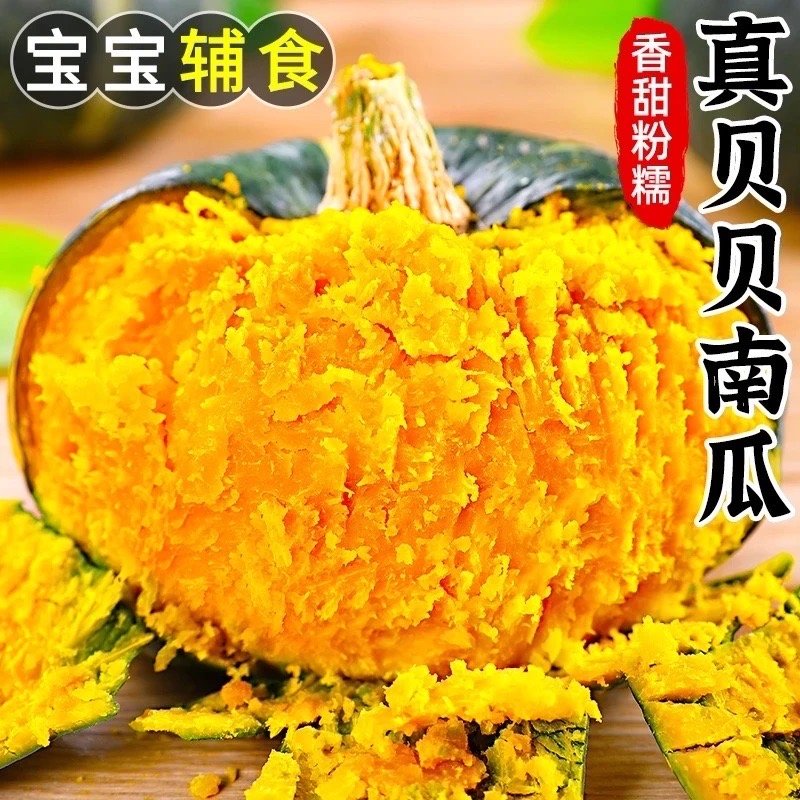 正宗贝贝南瓜粉糯香甜板栗味适合宝宝辅食