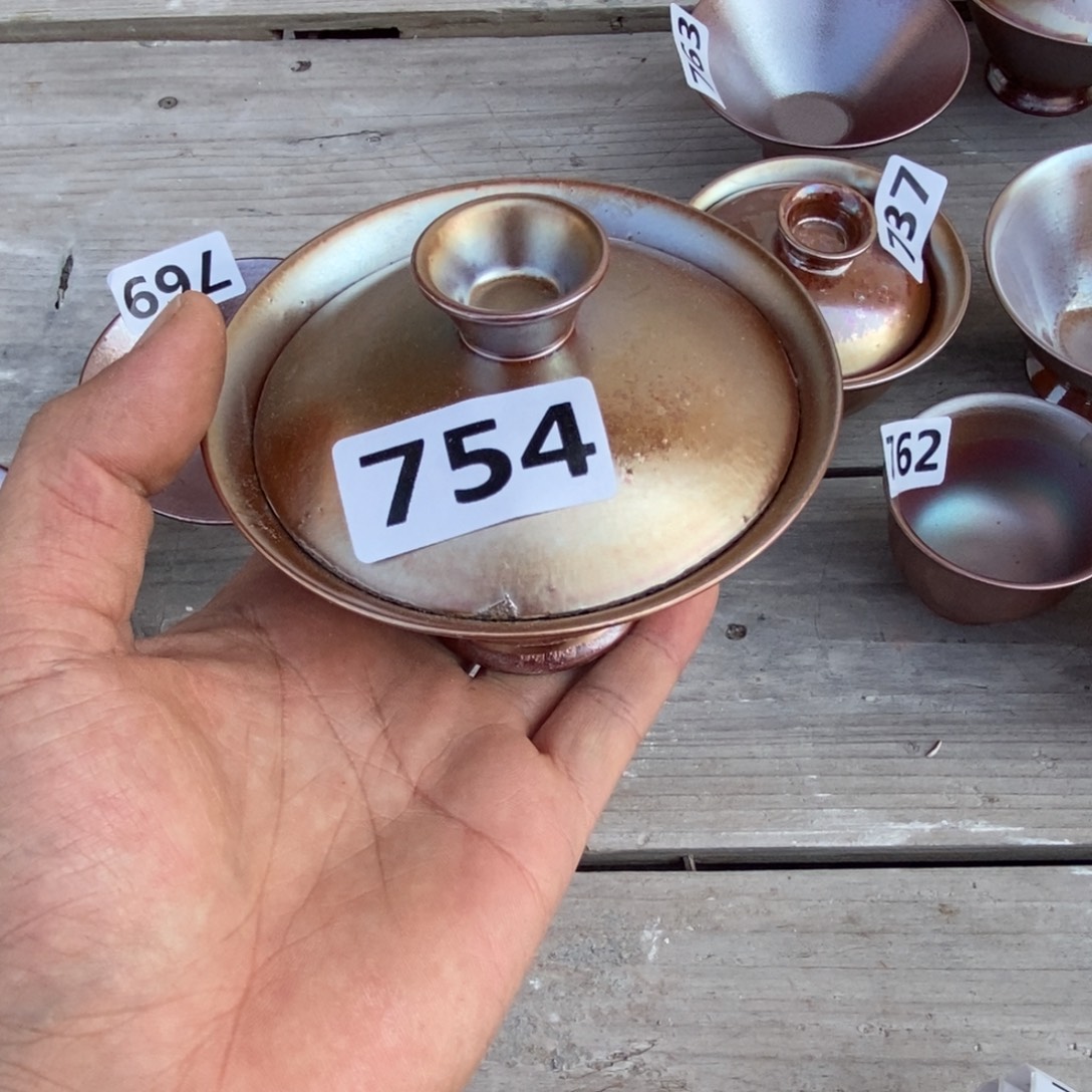 柴烧茶具陶瓷杯子