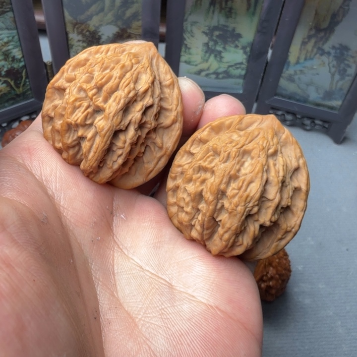 吊坠文玩核桃汉高虎38