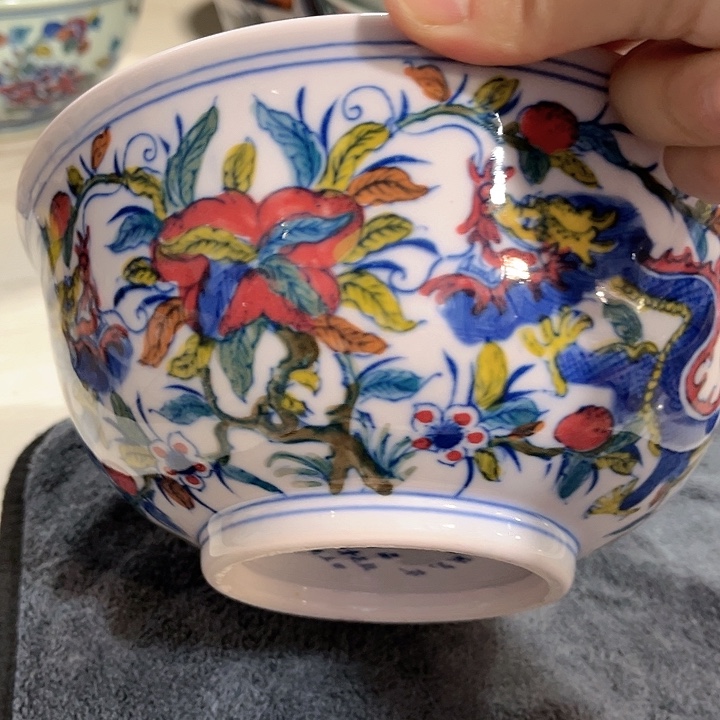 瓷片直径20厘米……红