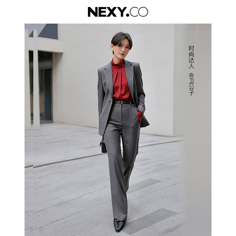 【羊羊专属】NEXY.CO/奈蔻长裤XV02441A4