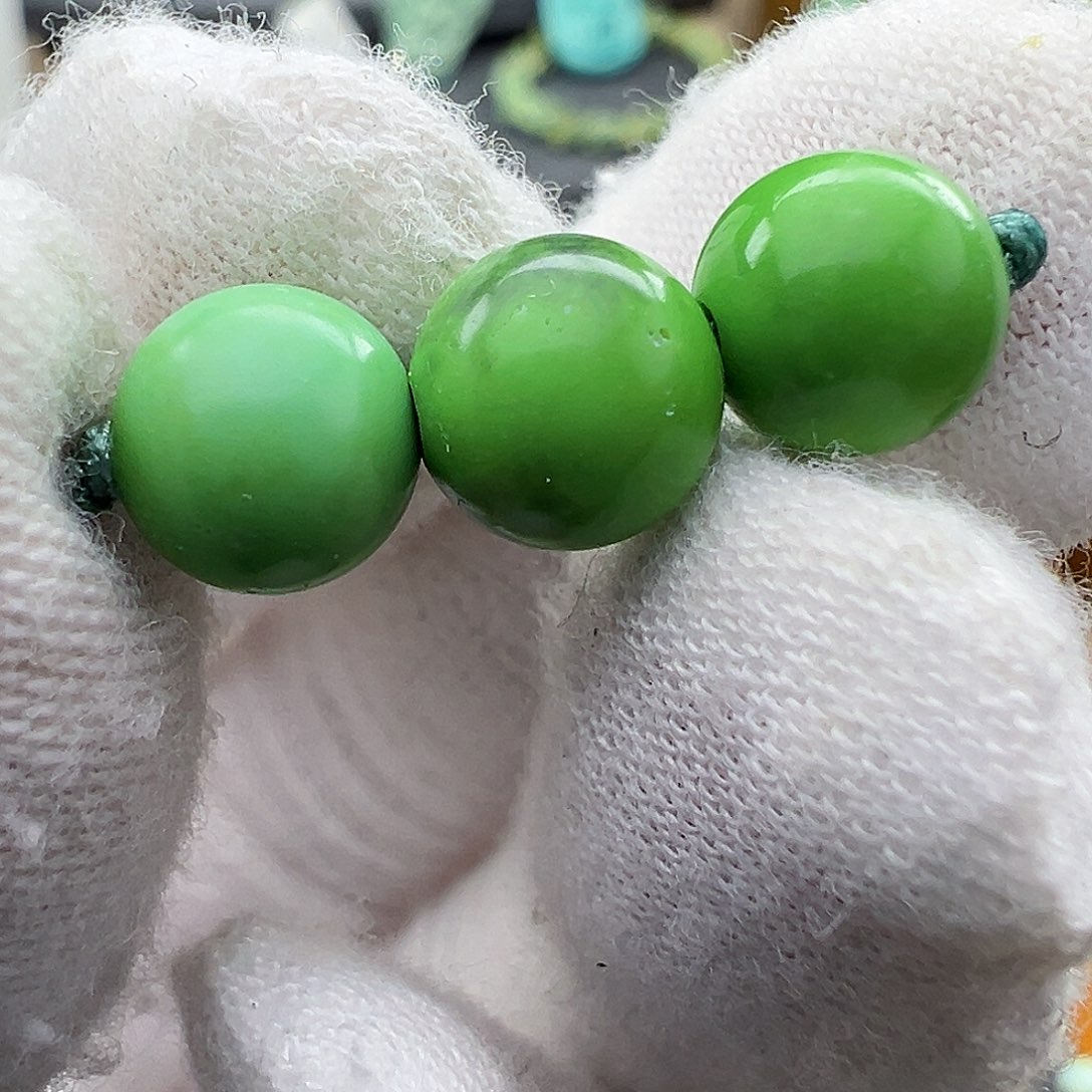 绿松石菜籽黄绿松石未镶嵌