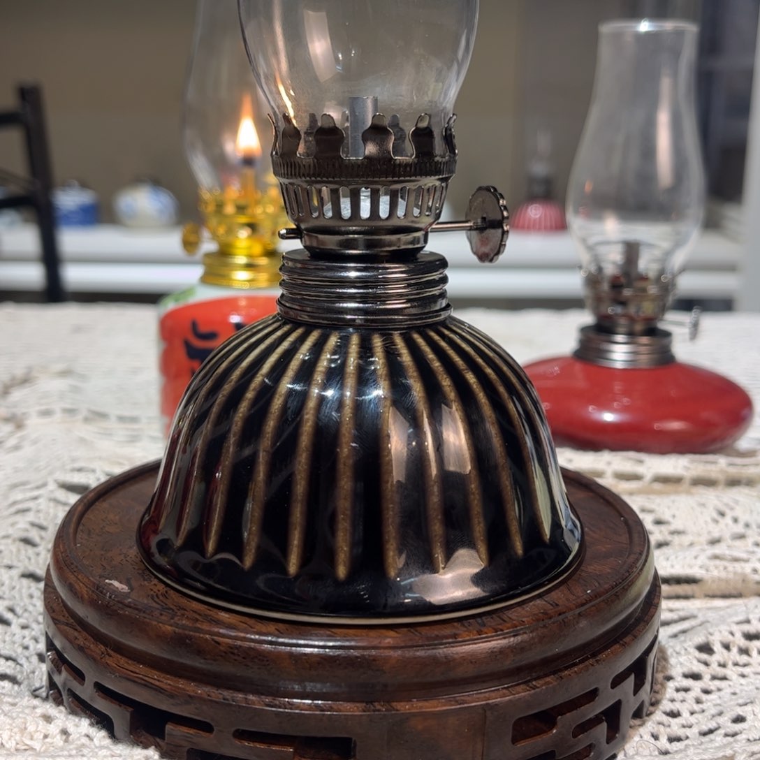 摆件景德镇陶瓷香薰灯