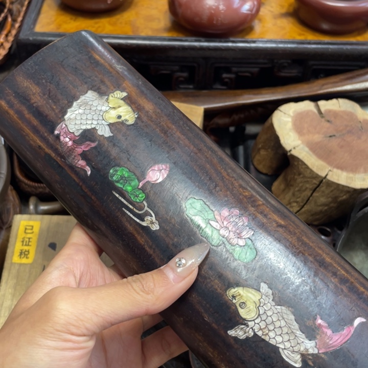 紫檀木类端景台木