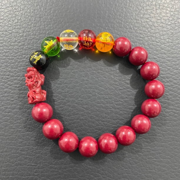 天然辰砂天然辰砂WPT 073 精品手串（无礼盒）