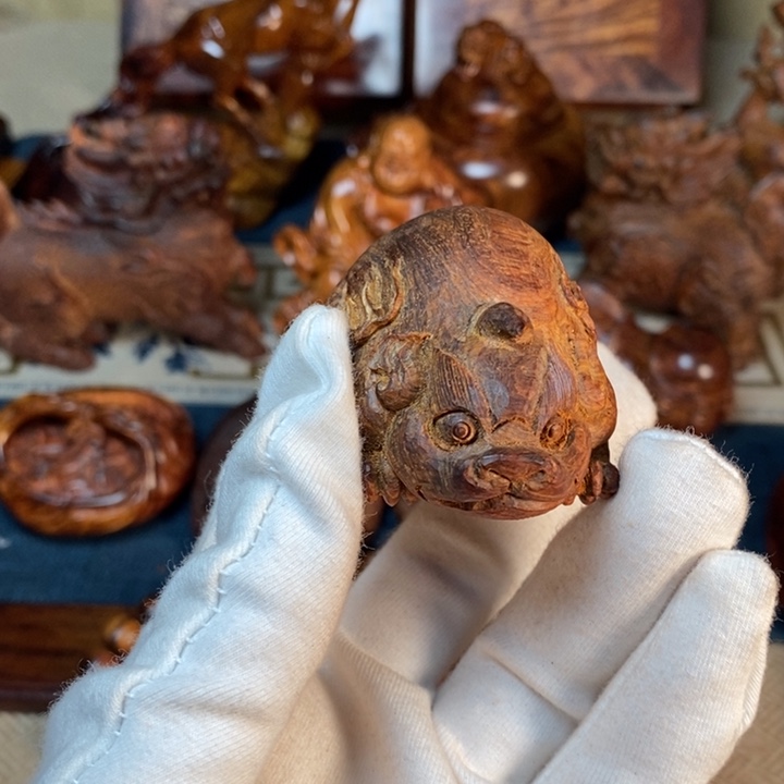 用***1黄花梨/降香黄檀把件