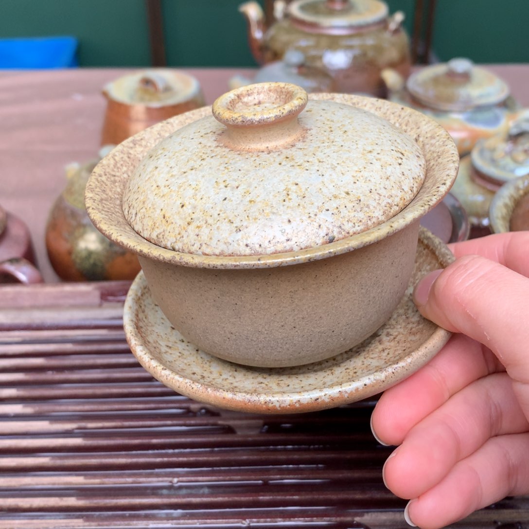 紫砂茶壶纯自然柴烧