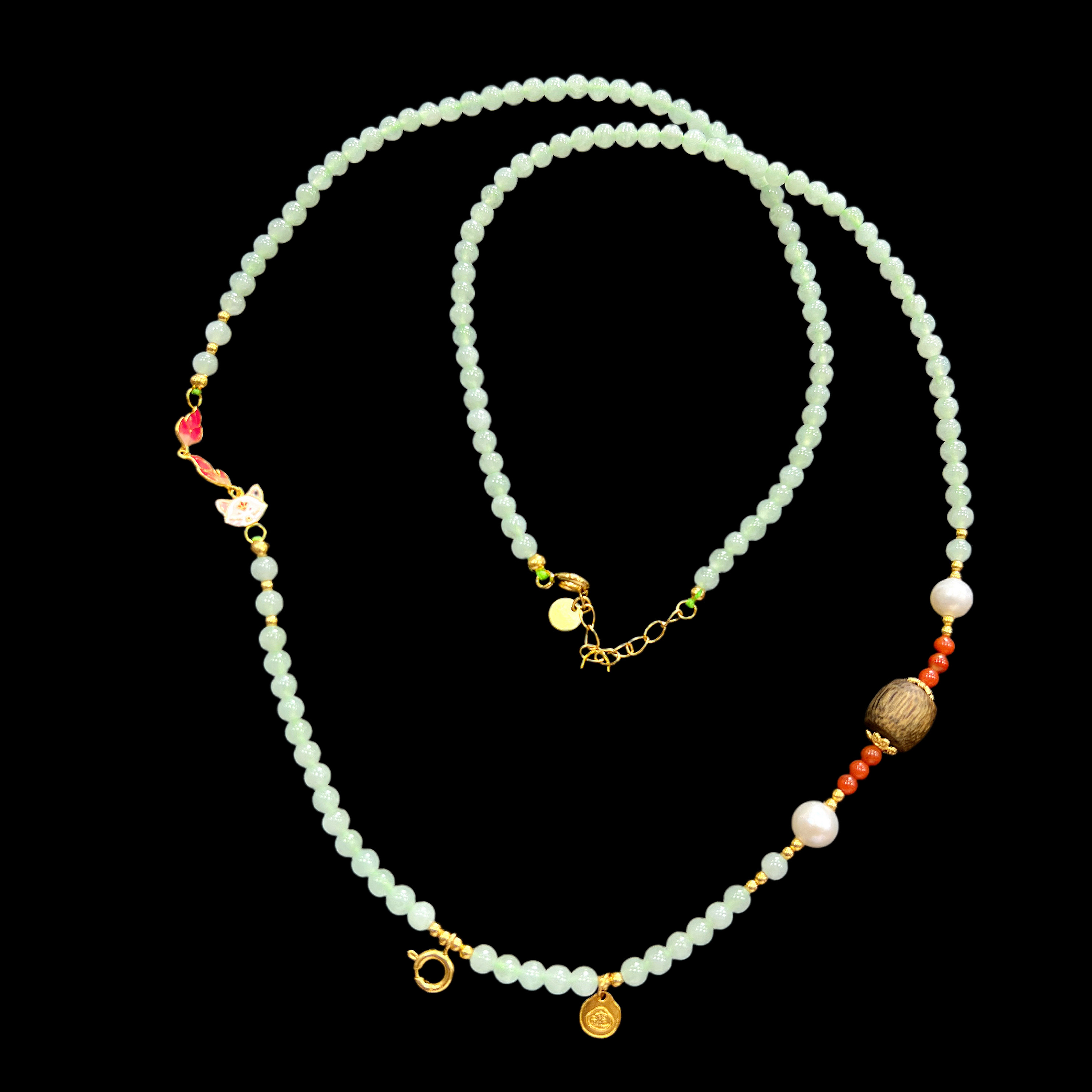 9848翡翠万能链孤品