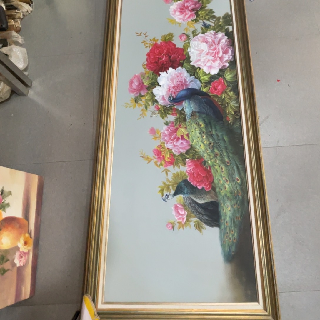 油画王****鱼油画作品欣赏60.180带实木框