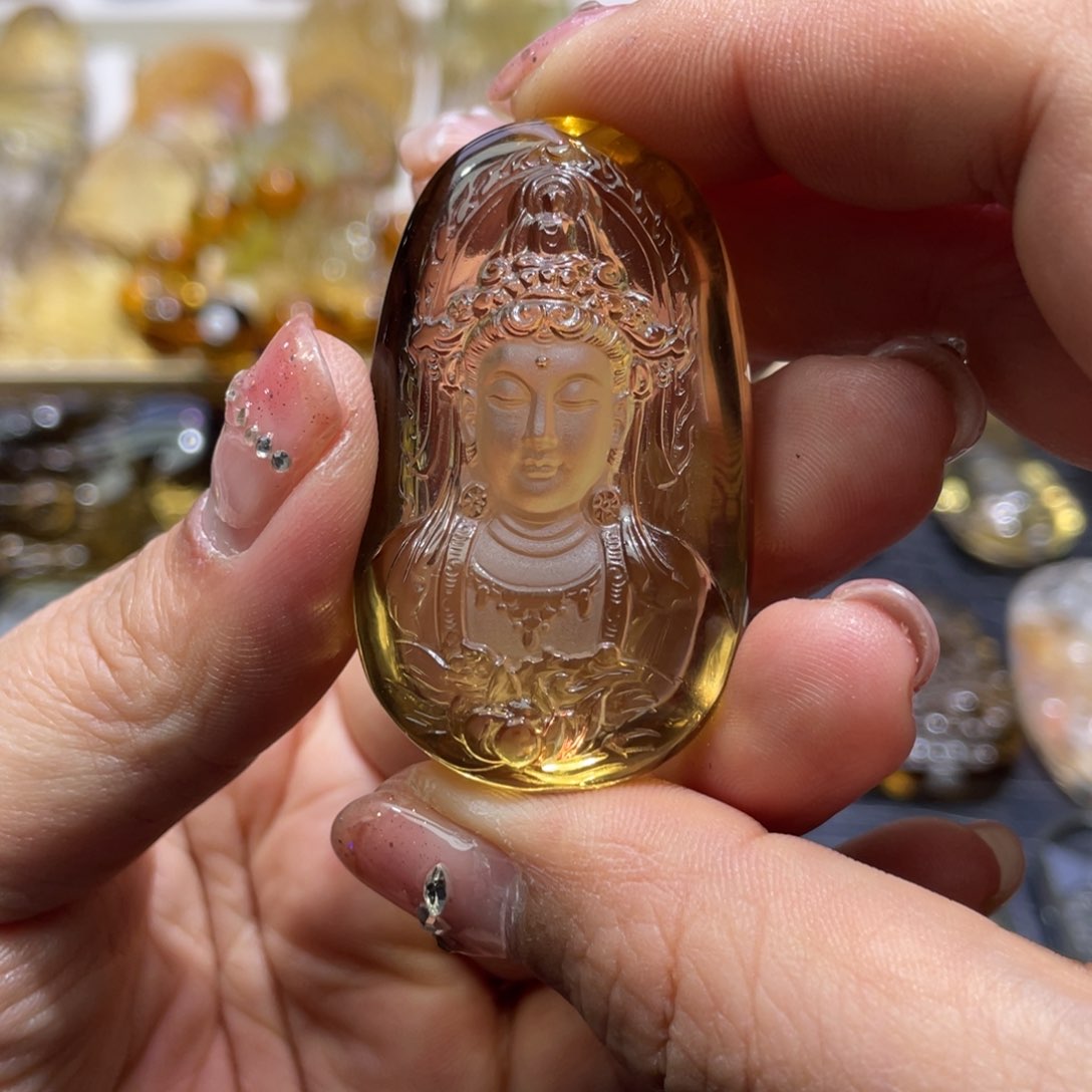 水晶颈饰未镶嵌定制