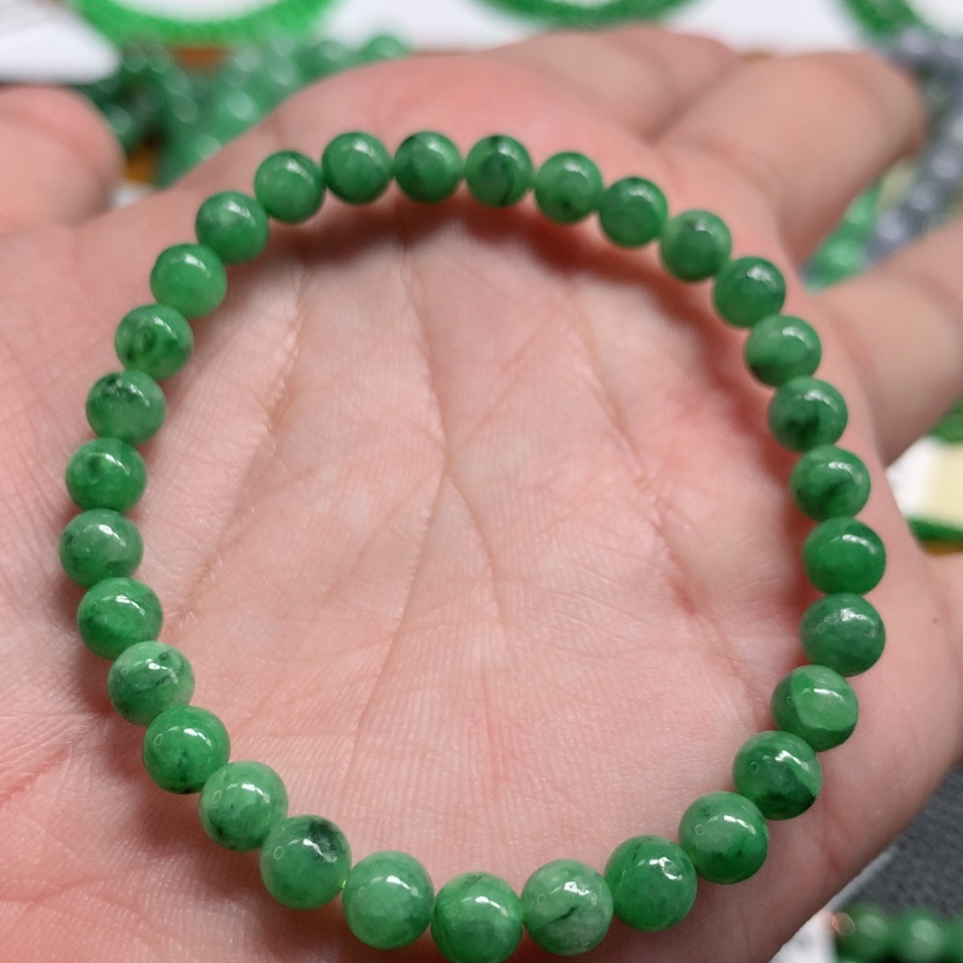 未镶嵌手链翡翠翡翠