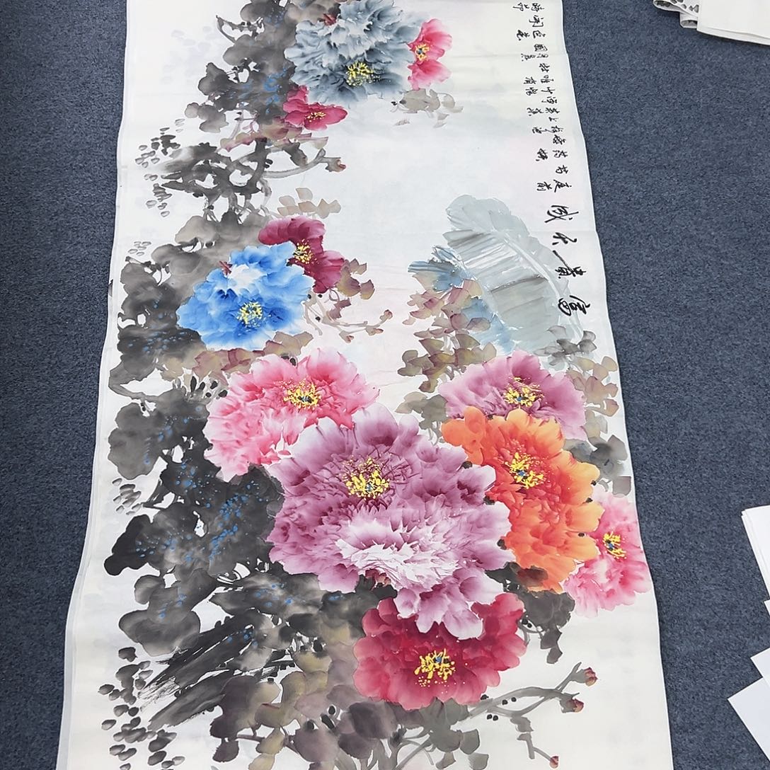 国画国画作品纯手绘