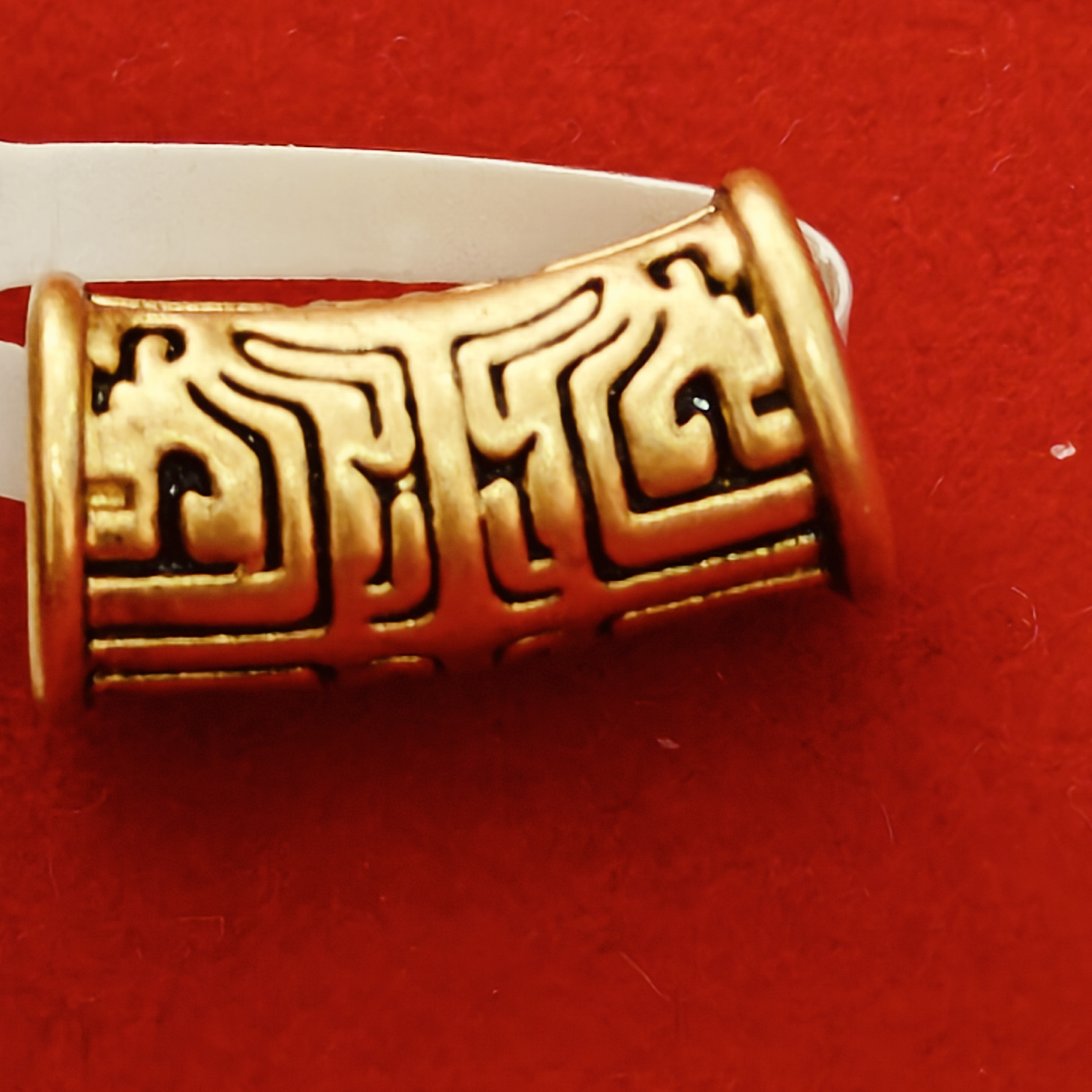 【木木专享】足金999饰品 弯管吊坠 GP 0.31