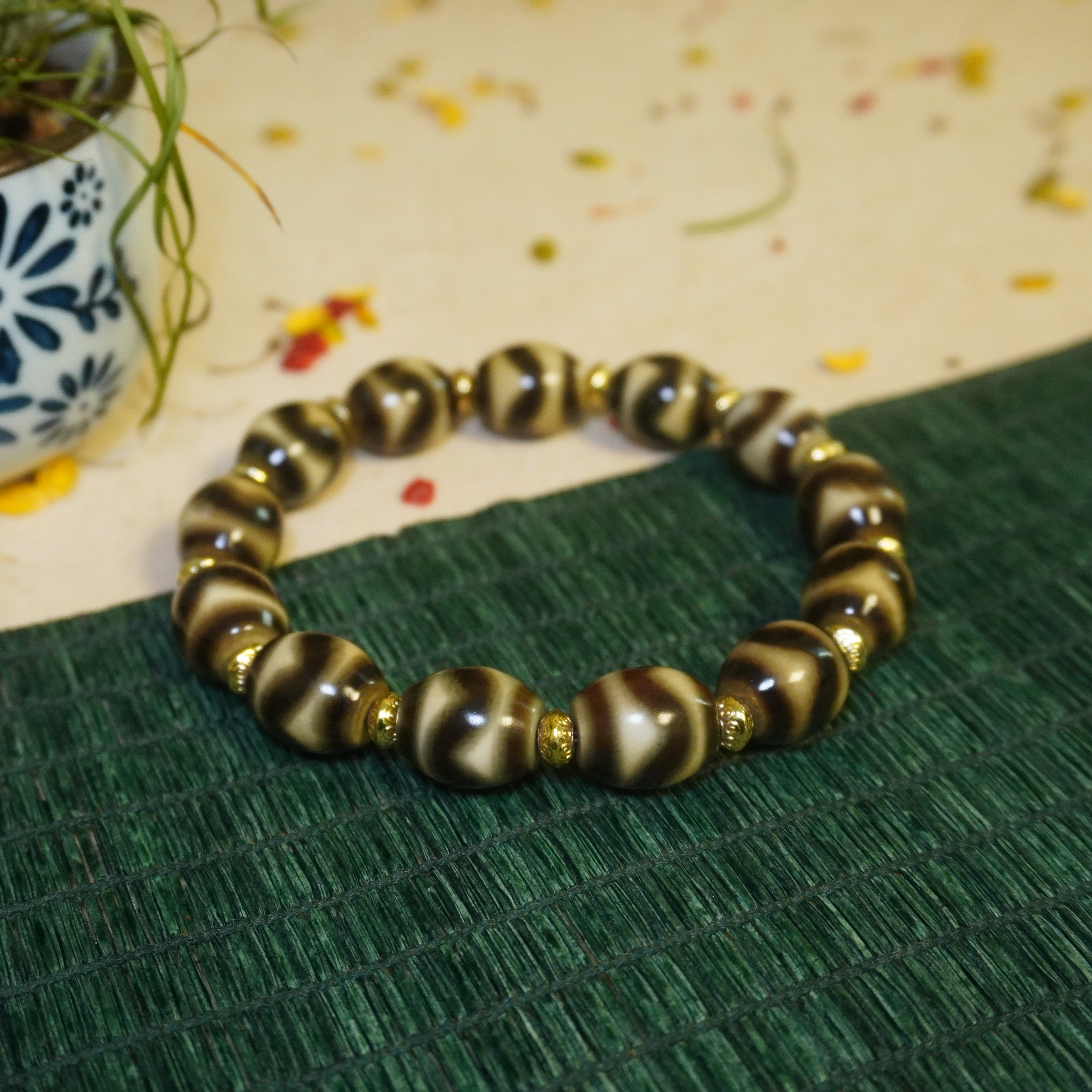 20世纪玛瑙手串/HY054390/金玉良缘/槐荫山房