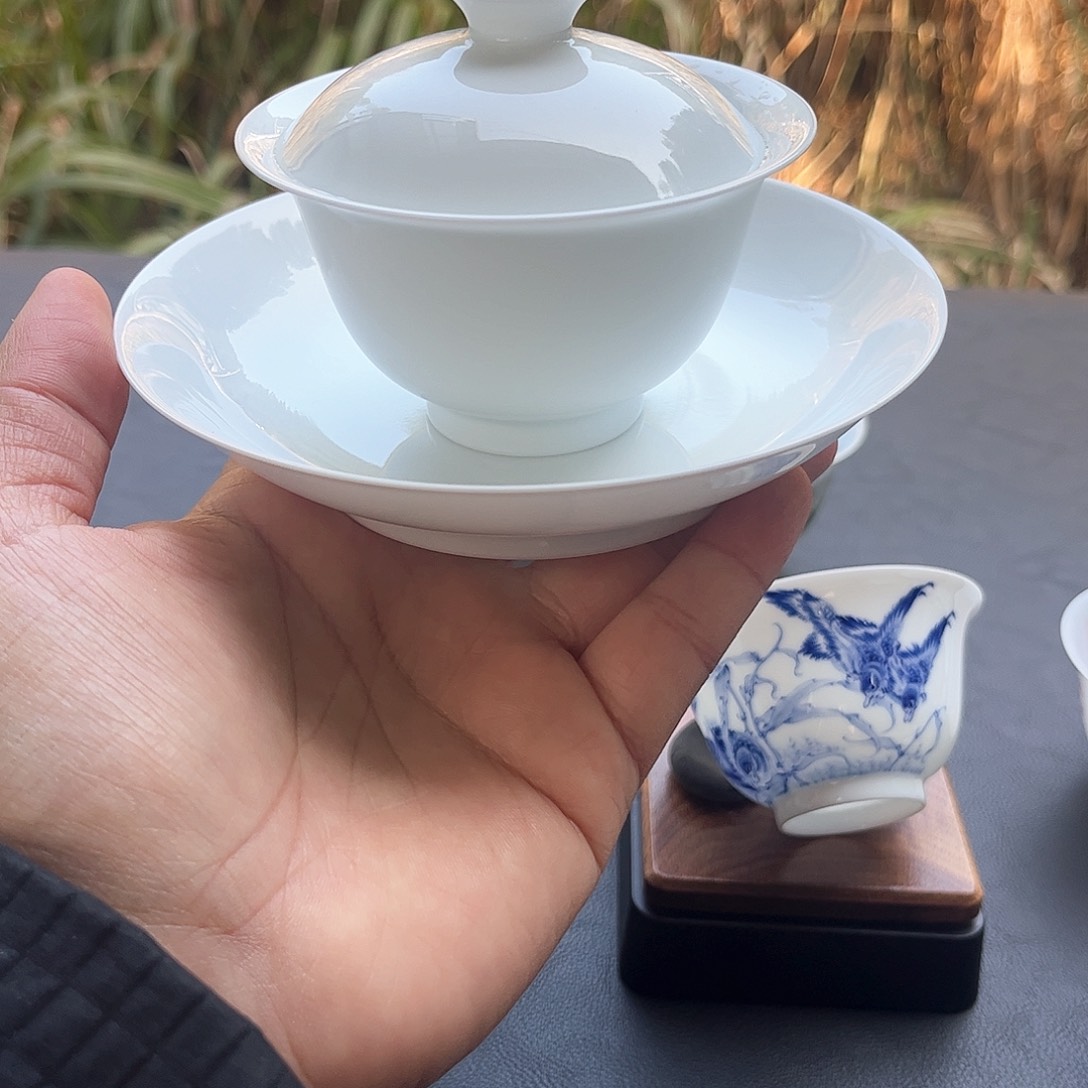 杯我****”景德镇瓷器艺术品