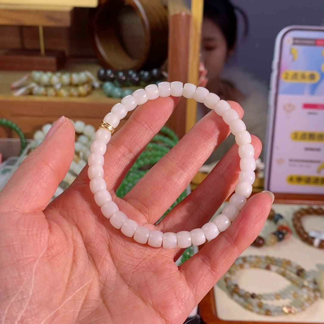 和田玉手串多样性拍一发一未镶嵌