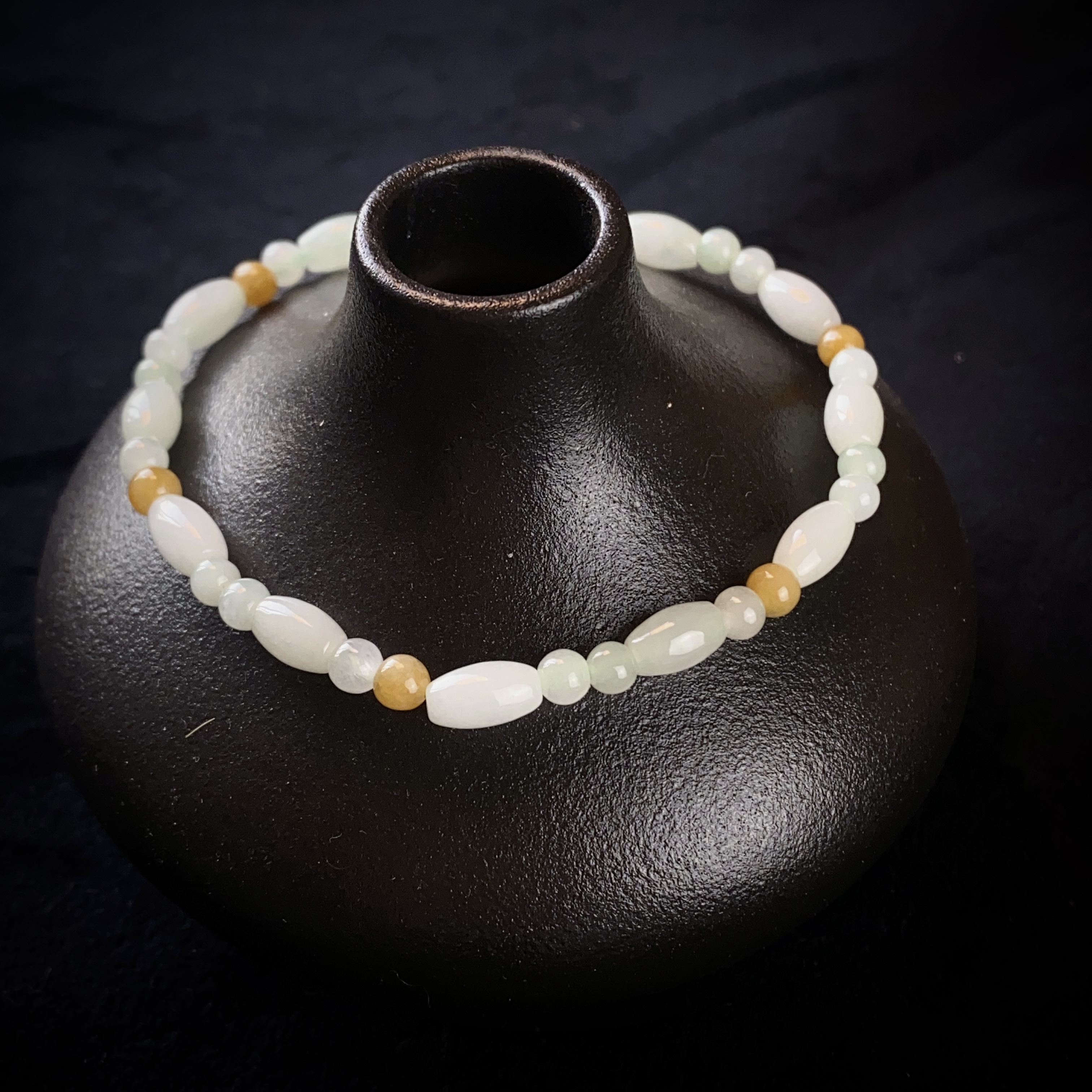 1075/LZL-54 翡翠时尚百搭精美设计款4+手串/多样性发/一件