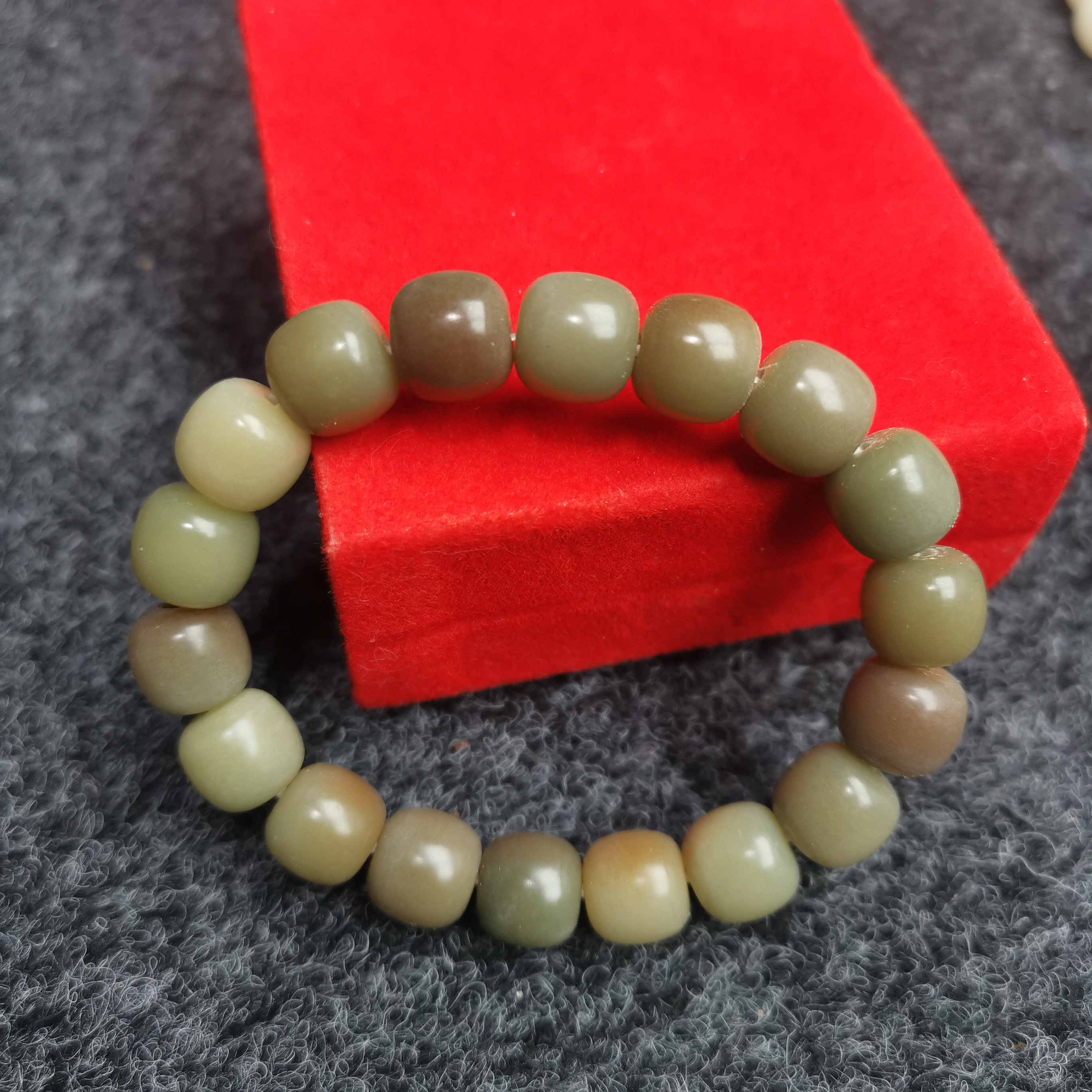 非金属木质手链 敦煌菩提手串 (约11✕10mm) 个别子微黄介意勿拍