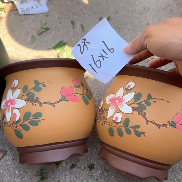 紫砂花盆特价清仓