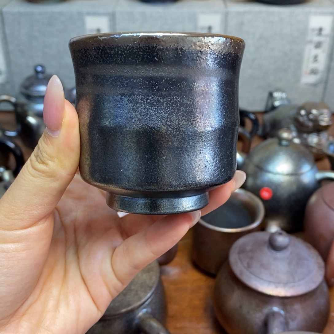 自***客云南建水柴烧精品杯