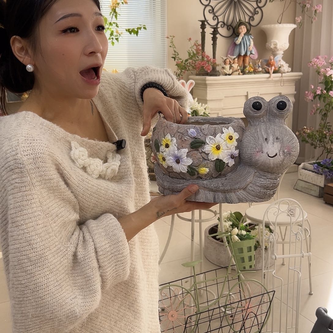 花园摆件红红火火