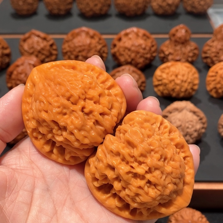 文玩核桃吊坠官帽925