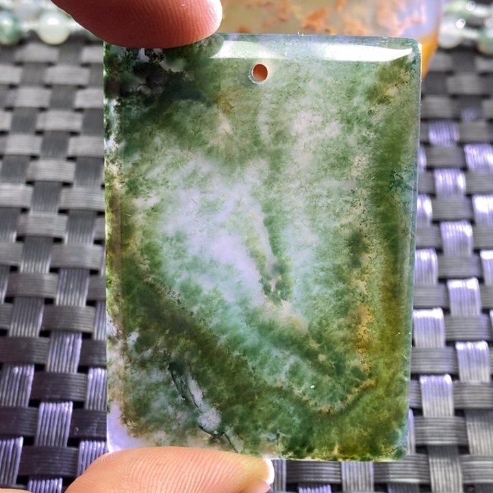 玛瑙/玉髓无事牌未镶嵌洛****哥