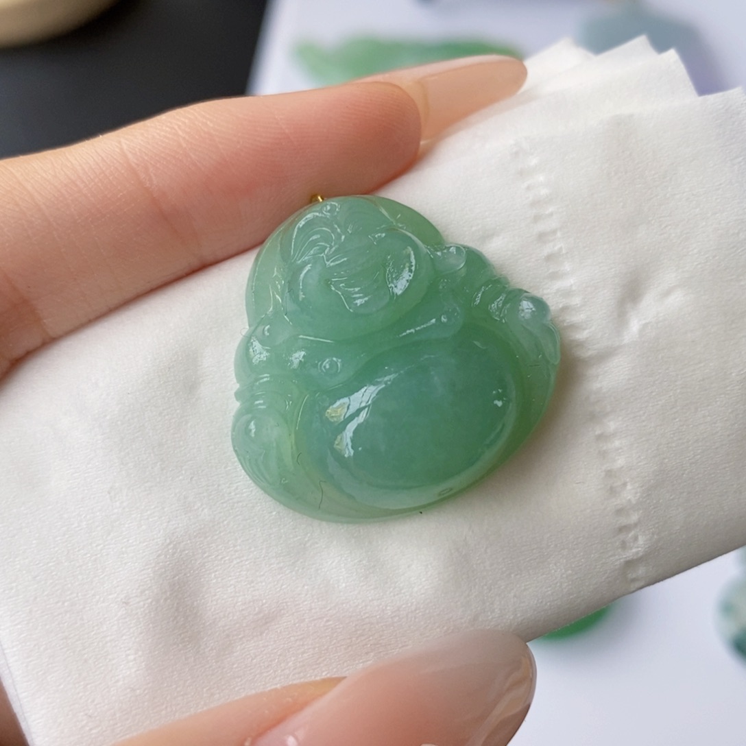 未镶嵌定制翡翠佛公