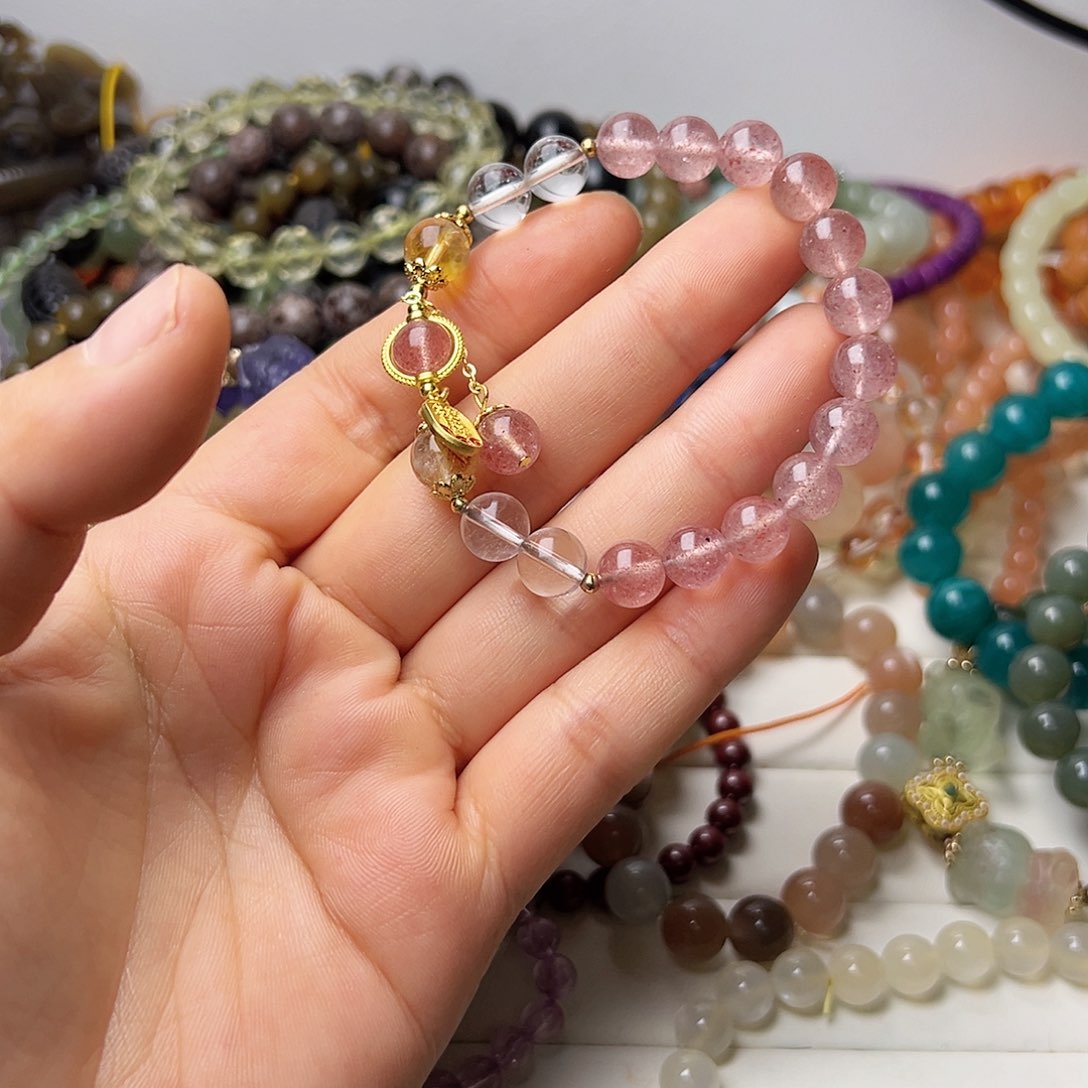 未镶嵌手链水晶福利