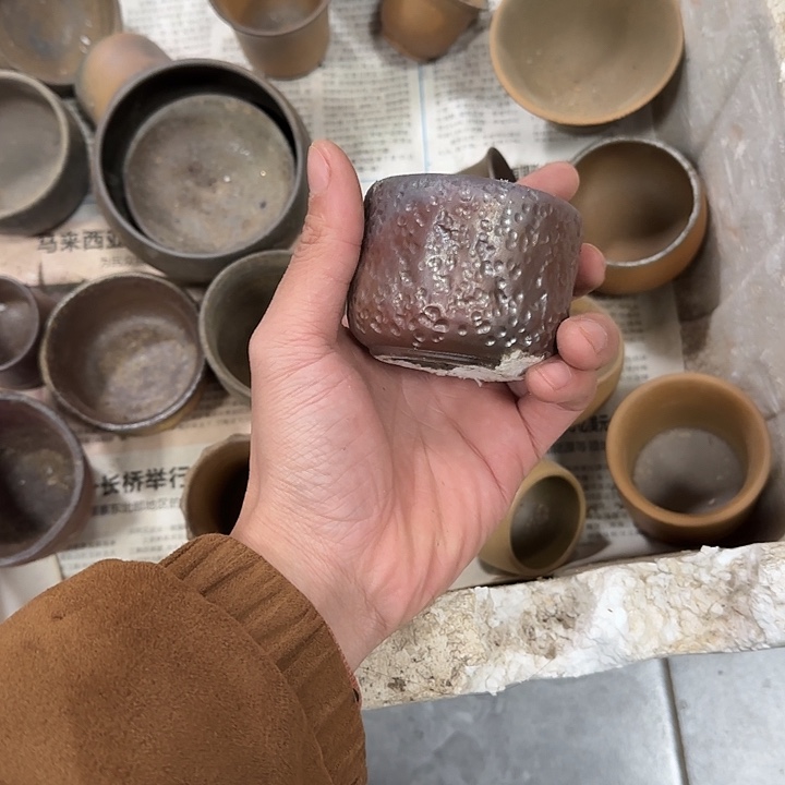 马***然茶壶紫砂坭兴陶柴烧