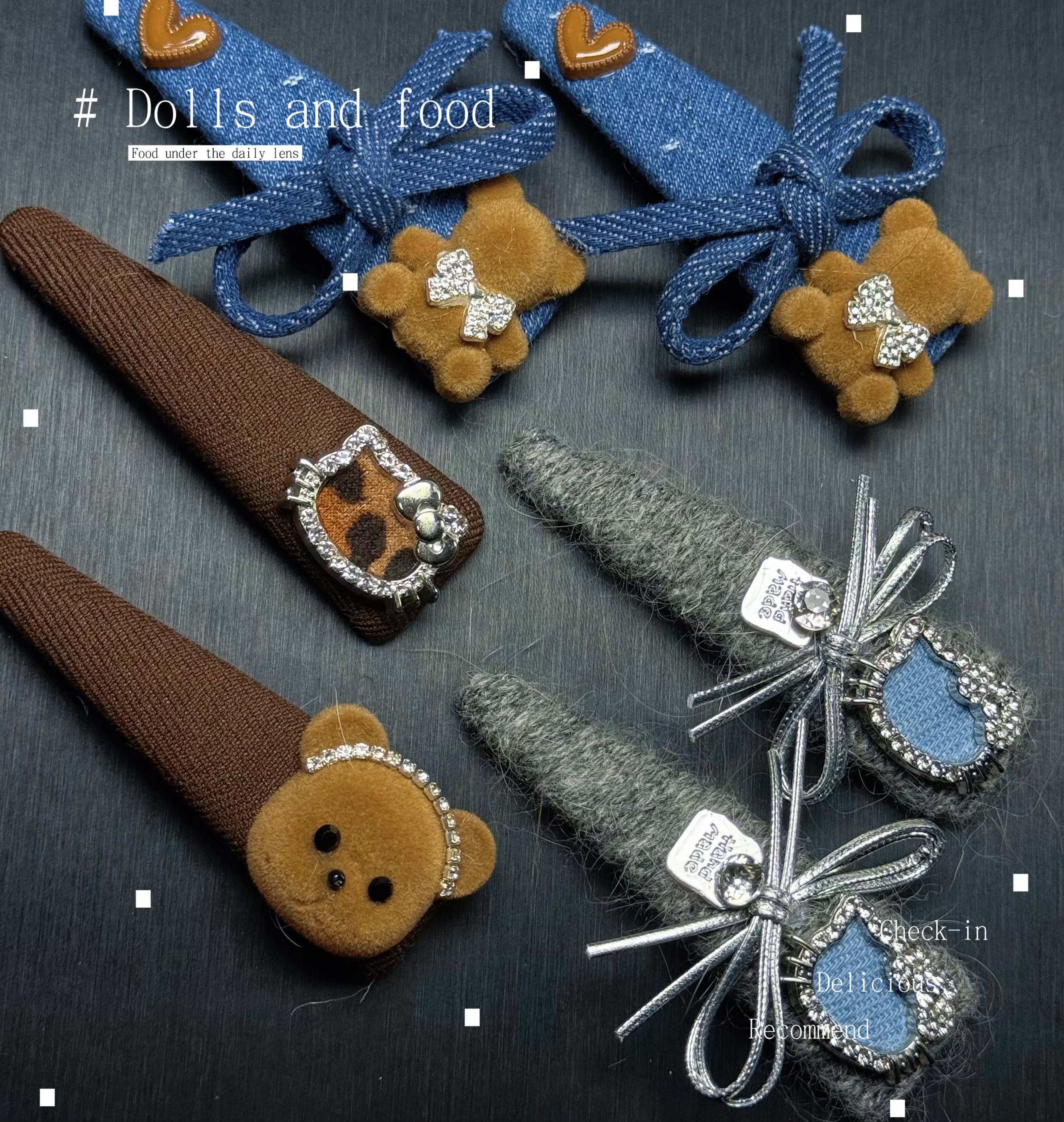 边夹少女风法式女日韩千金风发夹百搭饰品韩版夹子