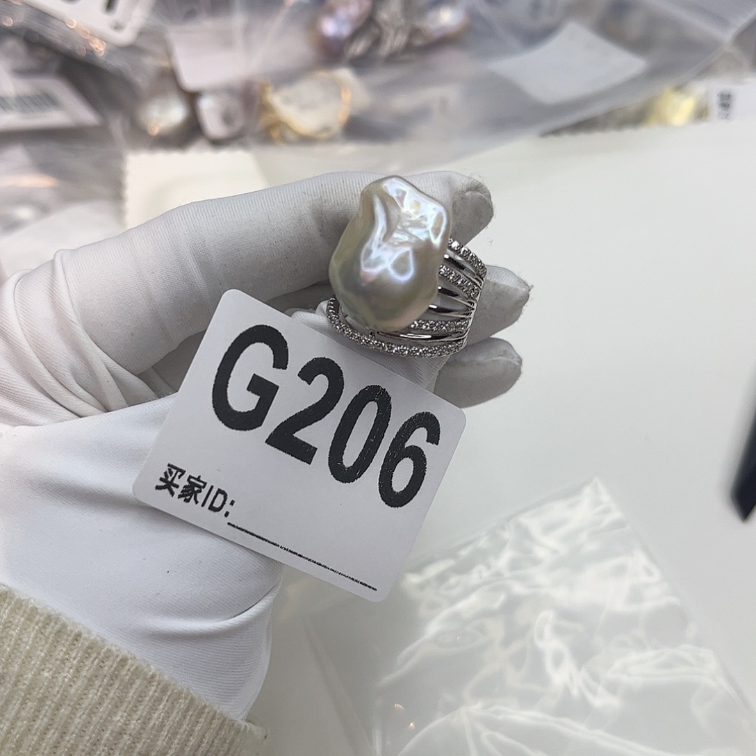 合金耳饰淡水珍珠