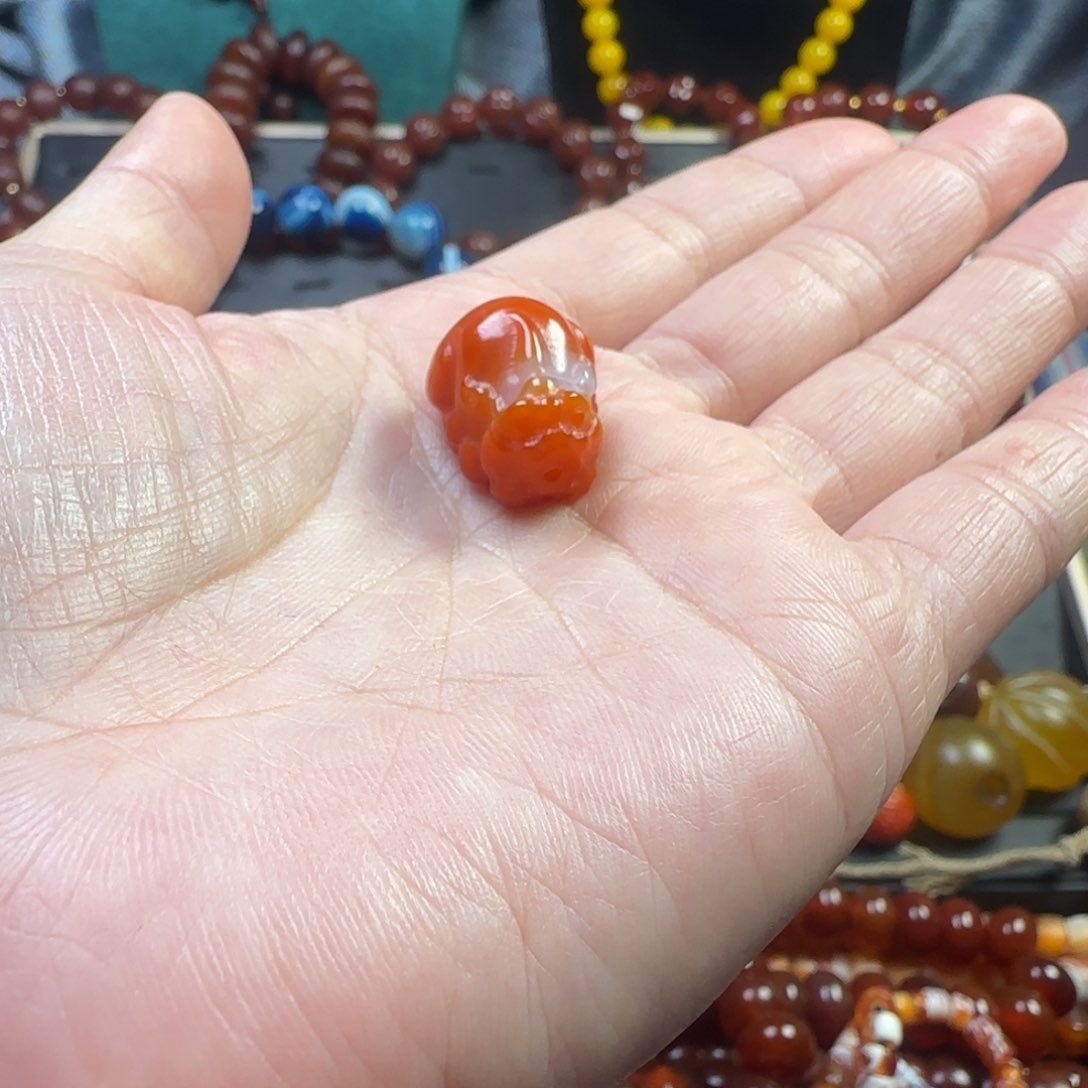 未镶嵌1南红玛瑙情**眼