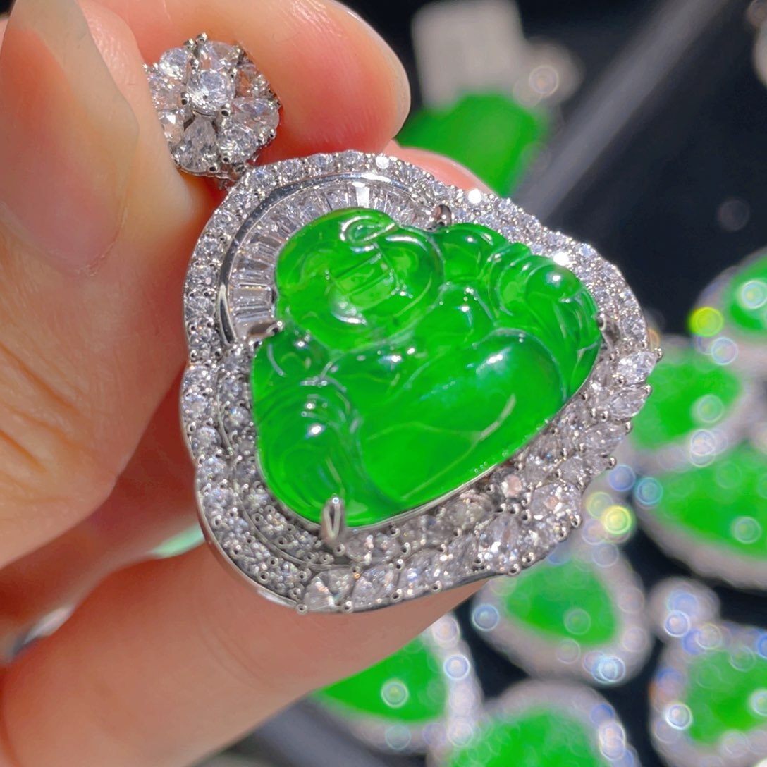 翡翠吊坠(不含链)未镶嵌