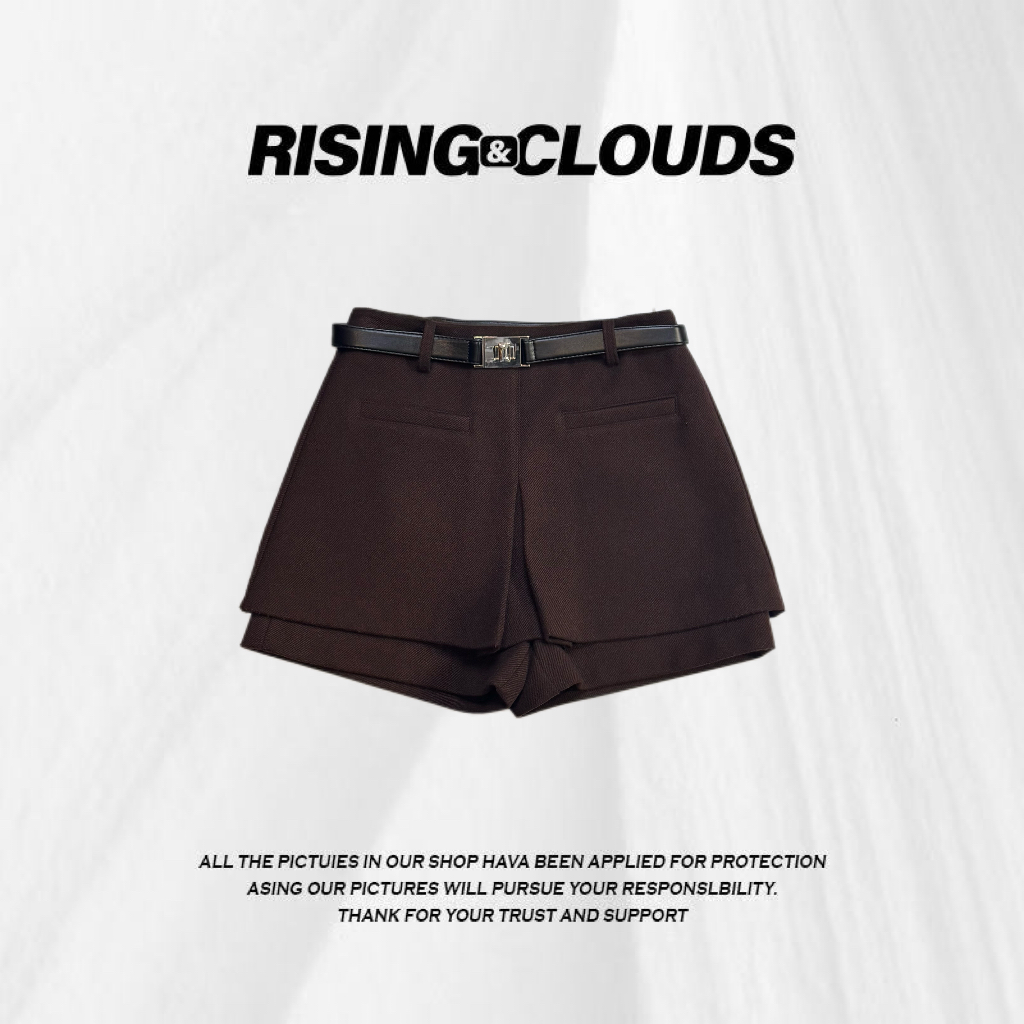 【佩吉】深圳南油时尚百搭腰带短裙裤120043